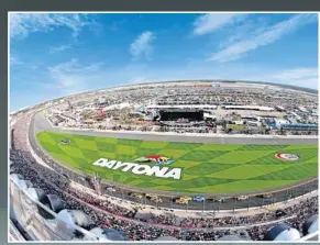  ??  ?? El mítico circuito de las 500 millas de Daytona, donde correrá Suárez.