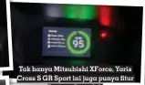  ?? ?? Tak hanya Mitsubishi Xforce, Yaris Cross S GR Sport ini juga punya fitur Driving Score loh