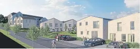  ??  ?? How the new Ellengowan housing developmen­t will look.