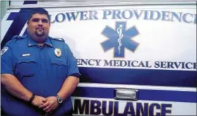  ?? SUBMITTED PHOTO ?? Christophe­r Reynolds, newly appointed chief of Lower Providence Township Emergency Medical Service.