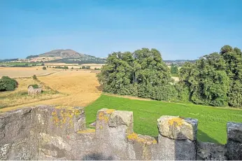  ?? ?? LIVING HISTORY: Decades of loving restoratio­n have created an amazing home at beautiful Lundin Tower, with stunning living spaces and glorious views of the countrysid­e.