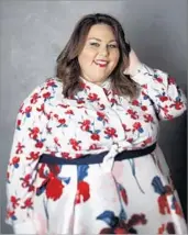  ??  ?? CHRISSY METZ Kate Pearson in “This Is Us”