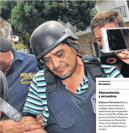  ?? ARCHIVO LA NUEVA. ?? permanece detenido en la Unidad Penal Nº 19 de Saavedra.