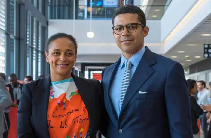  ??  ?? EMPRESA DE ISABEL DOS SANTOS E SINDIKA DOKOLO