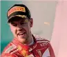  ?? LAPRESSE ?? Sebastian Vettel, 30