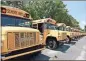  ??  ?? Gordon County Schools is looking to a hire a minimum of six bus drivers for next school year.