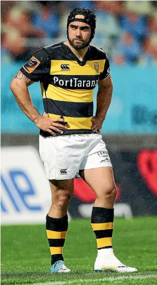  ?? GETTY IMAGES ?? Taranaki’s Charlie Ngatai has returned to rugby after a long absence due to concussion.