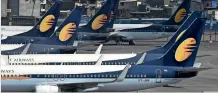  ?? — AFP ?? If everything goes as scheduled, Jet Airways hopes to start flying again by summer 2021.