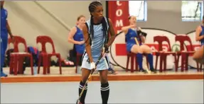  ??  ?? Hockey dreams: Jeremiah is now an establishe­d player