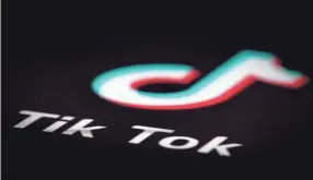  ?? JOEL SAGET/AFP VIA GETTY IMAGES ?? Tiktok bans on government-owned devices and internet networks are popping up around the country.