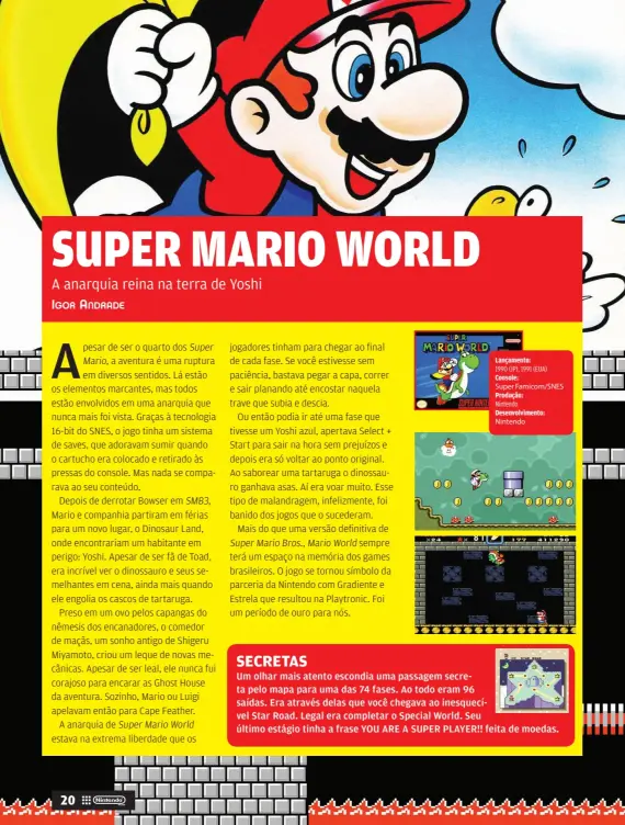 Super Mario World - Memória BIT