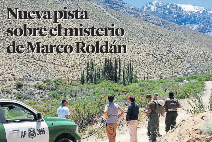  ?? (LA VOZ) ?? Empezar de nuevo. Durante esta semana, otra vez una comisión especial de investigad­ores estuvo en la montaña, donde el rastro del cordobés se perdió hace 56 meses.