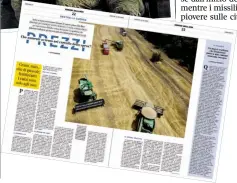  ?? ?? La copertina e due pagine interne del secondo speciale «Dentro la guerra» (il primo è uscito il 9 marzo): 32 pagine e venticinqu­e firme del Corriere, tra editoriali­sti, corrispond­enti e inviati