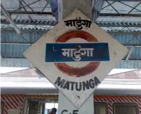  ??  ?? The Matunga station was built in 1865. But none at that time would have anticipate­d that one day, women would run the station.