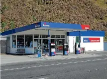  ?? KEVIN HIGHT/STUFF ?? The petrol station at Awakino is getting an upgrade.