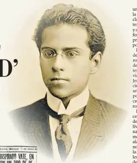  ??  ?? • El 11 de junio de 1919, El Telégrafo dedicaba más de media página a la muerte de su colaborado­r Medardo Ángel Silva, quien firmaba como Jean d’agreve y cuyos textos escritos en prosa pasaron al olvido.