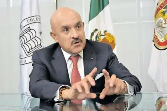  ?? JOSE LUIS GONZÁLEZ ?? Juan
Castañeda
Salinas, presidente del
Consejo
Directivo del
Colegio de
Notarios