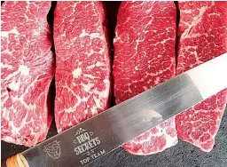  ??  ?? SABOR DE SUCESSO: em 1 ano, a marca de carne BBQ Secrets cresceu quase 400%. Agora, a meta é alcançar todo o Brasil