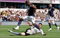  ?? ?? LION HEART: Benik Afobe gave Millwall the lead