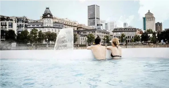  ?? CANADIAN TOURISM COMMISSION ?? Montreal’s Nordic-style Bota-Bota Spa is located in a transforme­d ferry docked at the Old Port.