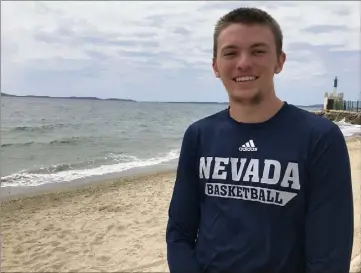  ?? (Photos Gui. R. et DR) ?? Sur la plage des Salins, à Hyères, Kane Milling vient se ressourcer après sa saison – tronquée, comme partout dans le monde – passée à l’université du Nevada.