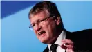  ??  ?? Jörg Meuthen launched a surprise attack against his opponents during a party conference in November 2020