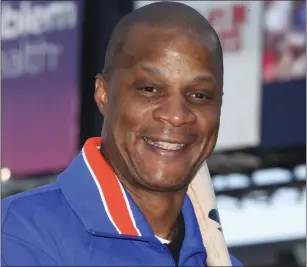  ?? SETH WENIG, FILE — THE ASSOCIATED PRESS ?? Former Mets and Yankees star Darryl Strawberry is recovering from a heart attack and is at SSM Health St. Joseph Hospital. Mets spokesman Jay Horwitz said Tuesday that Strawberry was stricken on Monday, a day before the eight-time All-Star’s 62nd birthday.