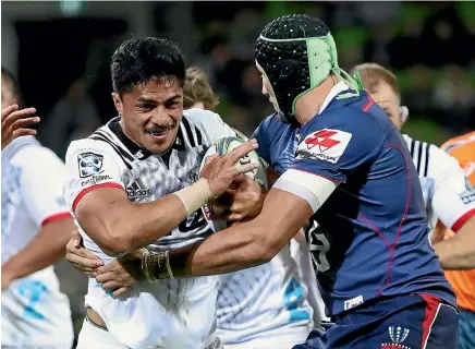  ?? GETTY IMAGES ?? Loose forward Pete Samu, who has not signed a deal beyond this season with the Crusaders, could represent the Wallabies at next year’s World Cup.