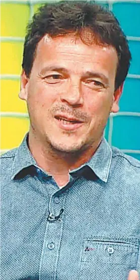  ?? TV GazeTa / RepRodução ?? Fernando Diniz foi jogador do Fluminense entre 2000 e 2003