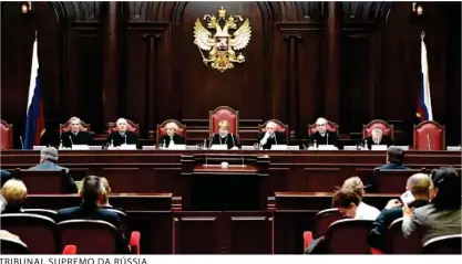  ?? ?? TRIBUNAL SUPREMO DA RÚSSIA