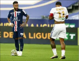  ?? (Photo AFP) ?? Neymar-Depay : qui sera l’homme du match ?