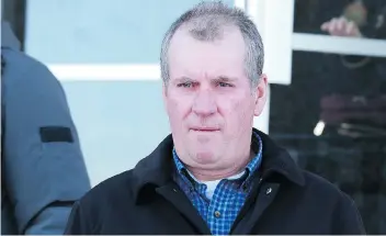  ?? MICHELLE BERG ?? Gerald Stanley, 56, took the stand in his own defence during his second-degree murder trial in connection with the August 2016 death of Colten Boushie. Stanley told the jury the gun “just went off” that day.