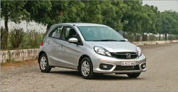  ??  ?? The idea is to make the new Brio Boost look more sporty and stylish when compared to its predecesso­r.