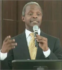  ??  ?? Osinbajo