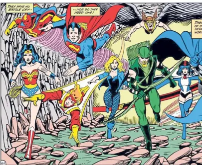  ?? — DC Comics ?? Justice League Of America #200 featured an expanded roster of heroes for the first time.