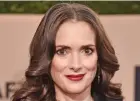  ??  ?? Winona Ryder.