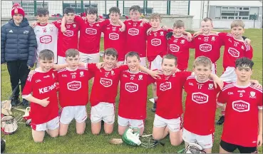  ?? ?? Watergrass­hill GAA U13s v Midleton.