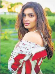  ??  ?? Diana Penty has starred in Parmanu and Happy Phirr Bhag Jayegi this year