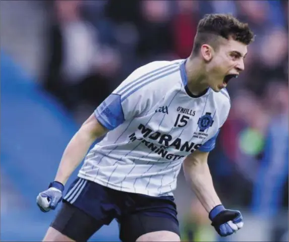  ?? Pics: Sportsfile ?? James Conlon of St Colmcille’s wasa part of a strong contingent from east Meath that played its part in the county’s progress to the Leinster Junior decider.