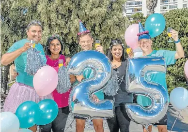  ??  ?? RARING TO GO: Gearing up for the 25th celebratio­n of the SPAR Women’s Challenge are, from left, The Herald and Weekend Post general manager Nadeem Joshua, SPAR Eastern Cape advertisin­g manager Roseann Shadrach, The Herald and Weekend Post chief...