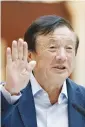  ??  ?? Ren Zhengfei