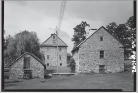  ?? SUBMITTED PHOTO ?? Library of Congress photo of the Kauffman Farm from the historic structures survey.