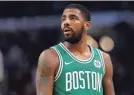  ?? GREG M. COOPER/USA TODAY SPORTS ?? Guard Kyrie Irving will have a surgical procedure this weekend that will keep him out of the playoffs for the Celtics.