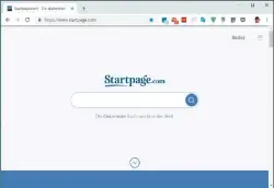  ??  ?? Die Internetse­ite www.startpage.com übergibt Ihre Internetsu­che an Google, ohne irgendwelc­he Informatio­nen von Ihrem System mit zu übertragen.