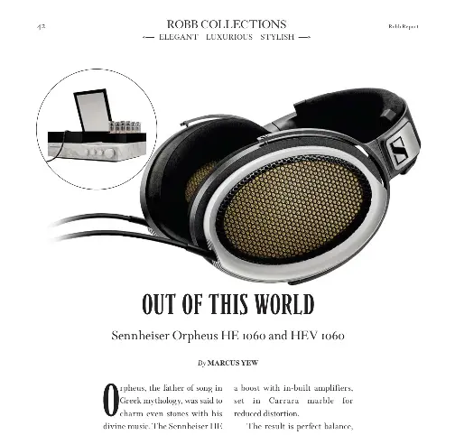 Sennheiser best sale orpheus he1060