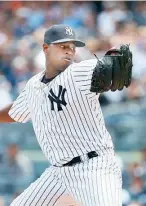  ??  ?? Luis Severino, de los Yanquis.