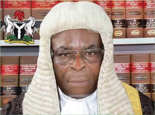  ??  ?? Chief Justice of Nigeria, Justice Walter Onnoghen