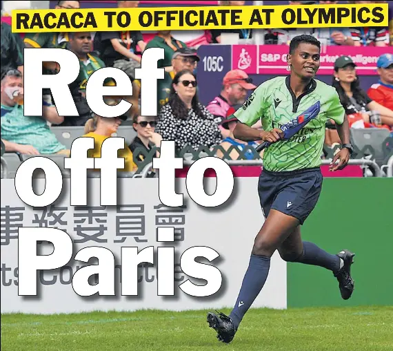 Ref off to Paris - PressReader