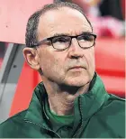  ??  ?? IT’S TWO WINS OR BUST Martin O’neill