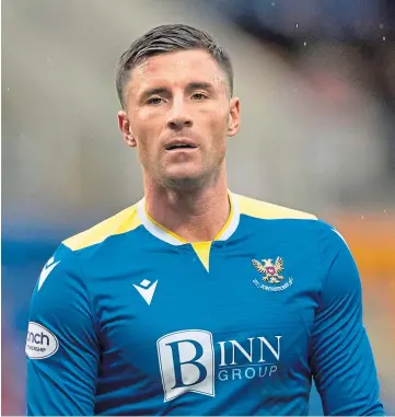  ??  ?? DIFFICULT: Michael O’Halloran wants St Johnstone to be a nightmare for opponents.